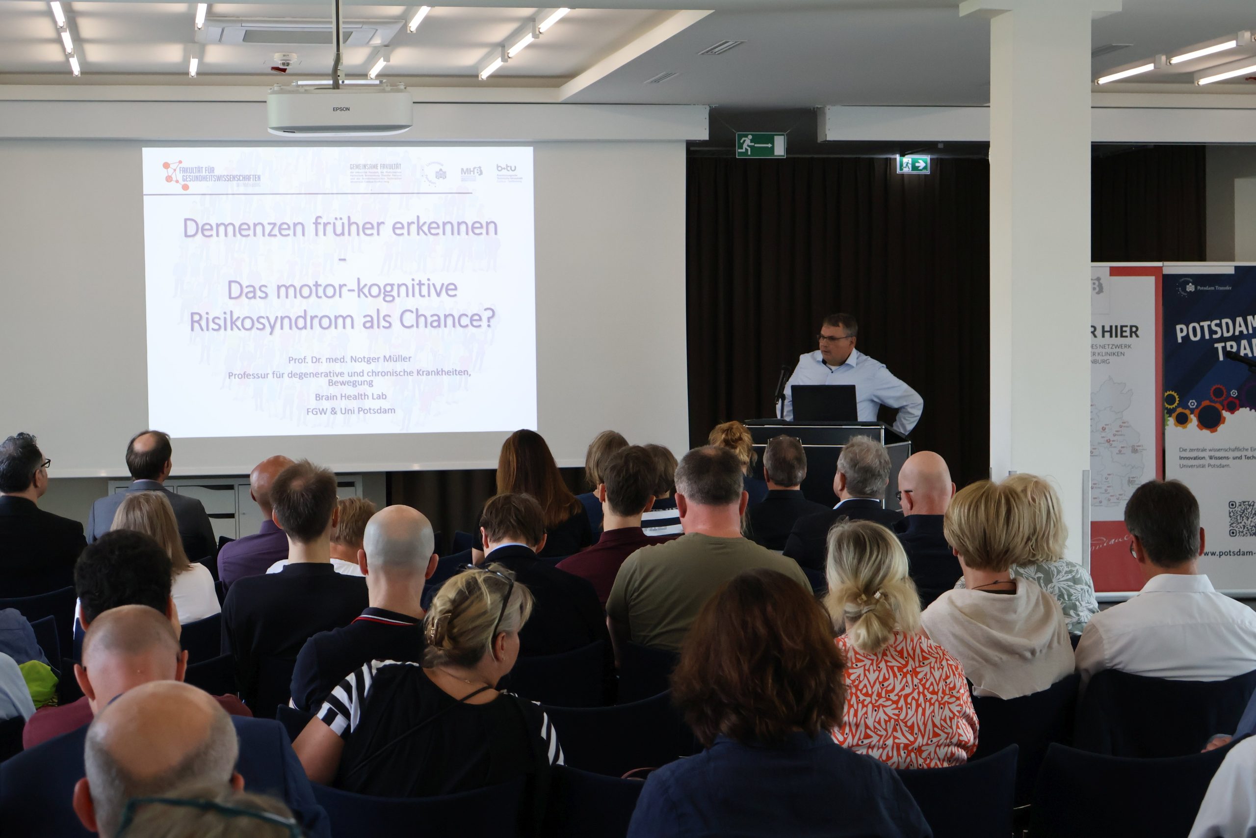 Impulsvortrag von Prof. Dr. med. Notger Müller, Univ. Potsdam/FGW beim 6. FGW Forschungspartnering